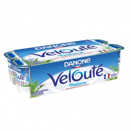 DANONE Velouté Nature 8x125g