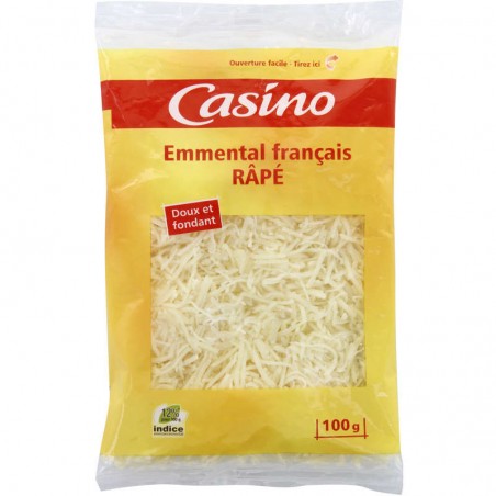 CASINO Emmental français 100g