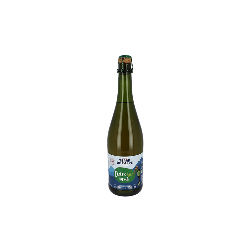 TERRE DE L'ALPE Cidre brut Bio - 75cl